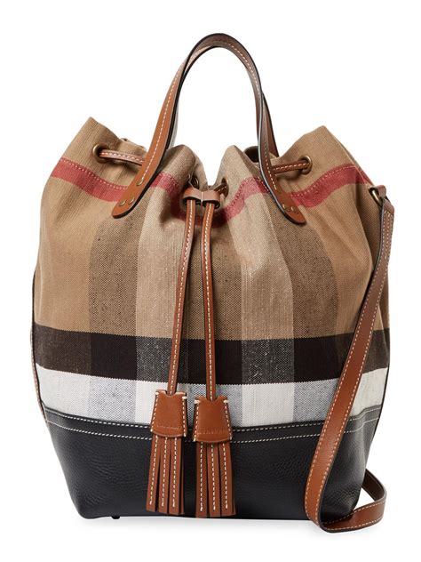 burberry bridle bag price|Burberry canvas bucket bag.